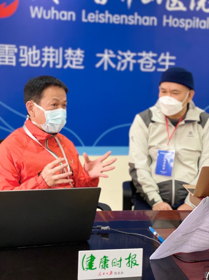 雷神山医院院长王行环不让问题活到明天